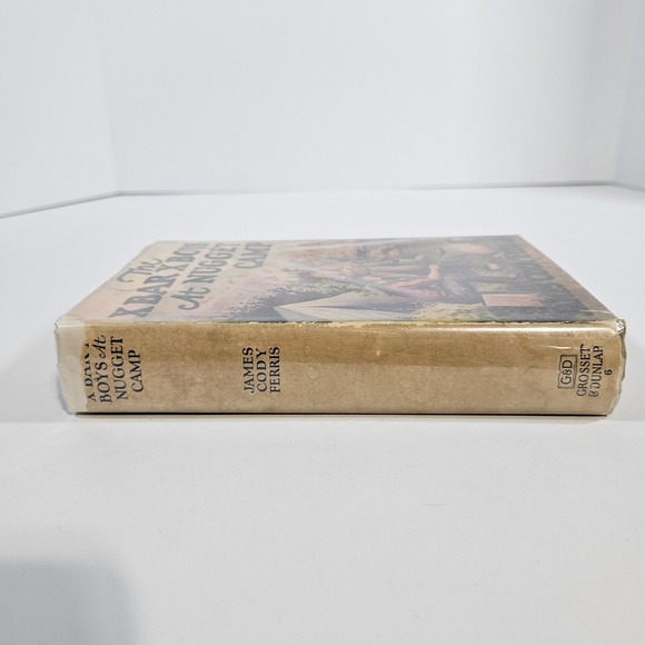 The X Bar X Boys Nugget Camp James Cody Ferris 1928 Grosset & Dunlap Hardcover - Picture 9 of 16